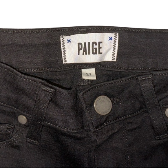 PAIGE Verdugo Ultra Skinny - Black Overdye - Picture 11 of 12